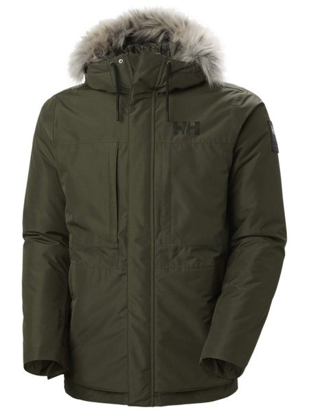 Kurtka zimowa Helly Hansen Coastal 3.0. Zielone kurtki męskie Helly Hansen, na zimę, l, bez wzorów, z futra, klasyczne, z kapturem. Za 1,298.85 zł.