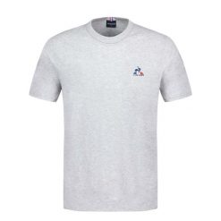 Koszulka Le Coq Sportif Essentiels N°2. Szare koszulki sportowe męskie le coq sportif, xl, bez wzorów, z materiału, bez kołnierzyka, bez ramiączek, na fitness i siłownię. Za 192.50 zł.