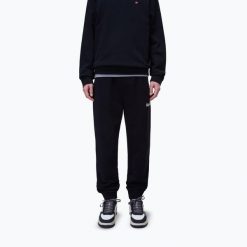 Spodnie męskie Napapijri M-Gori. Czarne spodnie materiałowe męskie Napapijri, m, bez wzorów. Za 279.99 zł.