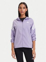 Adidas Kurtka do biegania Adi365 Iconic KY2652 Fioletowy Regular Fit. Fioletowe kurtki damskie Adidas, m, bez wzorów, z syntetyku, bez kaptura, do biegania. Za 269.99 zł.