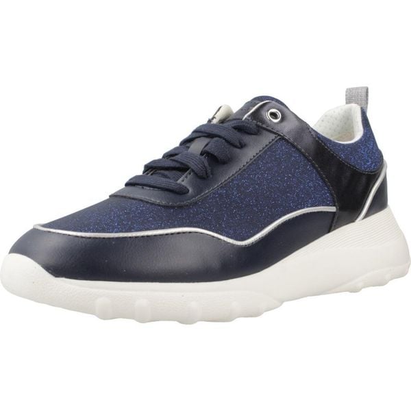 Buty GEOX D ALLENIEE Niebieski. Niebieskie trekkingi damskie Geox, trekkingowe. Za 216.99 zł.