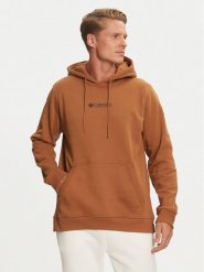 Columbia Bluza Meridian Creek™ 2105851 Brązowy Regular Fit. Brązowe bluzy męskie Columbia, m, bez wzorów, z bawełny, bez kaptura. Za 159.99 zł.