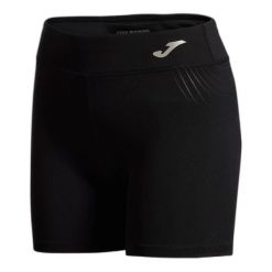 Szorty damskie Joma R-Night. Czarne szorty sportowe damskie Joma, l, bez wzorów, z poliesteru, eleganckie, z podwyższonym stanem, do biegania. Za 181.50 zł.