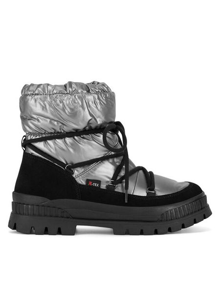 Rieker Revolution Lifestyle Śniegowce W2170-42 Szary. Szare śniegowce i trapery damskie Rieker Revolution Lifestyle, ze skóry. Za 399.99 zł.