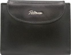 Peterson Damski portfel ze skóry ekologicznej Peterson PTN RD-357-GCL-M NoSize. Portfele damskie Peterson, bez wzorów, ze skóry ekologicznej. Za 99.00 zł.