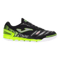 Buty piłkarskie Joma Mundial 25 INdoor. Czarne buty sportowe męskie Joma, ze skóry, bez zapięcia, do piłki nożnej. Za 231.99 zł.