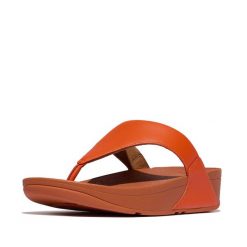 Sandały damskie FitFlop Lulu Toepost. Brązowe klapki damskie FIT FLOP, bez wzorów, bez obcasa, bez zapięcia. Za 437.50 zł.