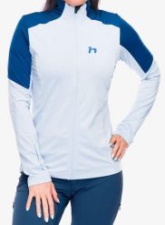 Bluza damska Hannah Nemea. Niebieskie bluzy damskie Hannah, bez wzorów, z materiału, bez kaptura. Za 338.15 zł.