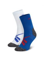 Reebok Skarpety długie R0418-SS24 (2-pack) Kolorowy. Skarpety damskie Reebok, bez wzorów, z syntetyku. Za 59.99 zł.