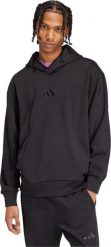Adidas Bluza męska adidas ALL SZN Fleece czarna IX1253 M. Czarne bluzy męskie Adidas, m, bez wzorów, bez kaptura. Za 234.68 zł.