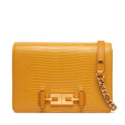 Torebka Elisabetta Franchi. Żółte listonoszki damskie Elisabetta Franchi, bez wzorów, bez dodatków. Za 1,289.00 zł.