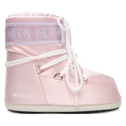 Śniegowce Moon Boot. Czerwone śniegowce i trapery damskie Moon Boot. Za 1,089.00 zł.