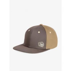 Czapka z daszkiem E9 Quarty - grey/sand. Niebieskie czapki i kapelusze damskie E9, bez wzorów. Za 118.99 zł.