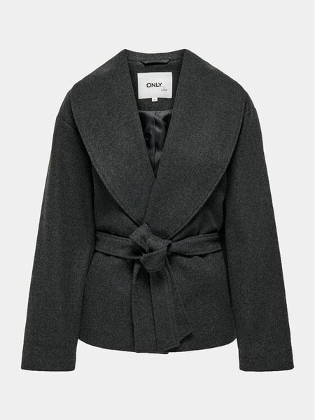 ONLY Kurtka przejściowa Augusta 15314352 Szary Regular Fit. Szare kurtki damskie Only, l, bez wzorów, z syntetyku, bez kaptura. Za 219.99 zł.