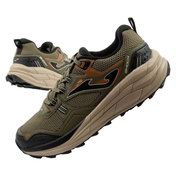 Buty trekkingowe męskie Joma Shock. Zielone trekkingi męskie Joma, do biegania. Za 229.00 zł.