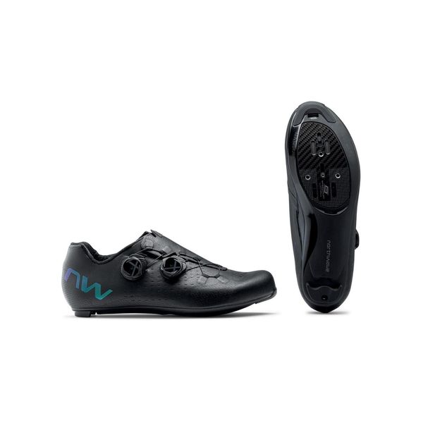 Buty rowerowe szosowe męskie NORTHWAVE Extreme GT 3 czarne. Czarne buty sportowe męskie Northwave, bez zapięcia, rowerowe. Za 1,107.00 zł.