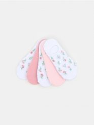 Skarpety stopki 5 pack - wielobarwny. Skarpety damskie Sinsay, bez wzorów. Za 12.99 zł.