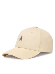 Patrizia Pepe Czapka z daszkiem 8F0109/AB01-W409 Beżowy. Brązowe czapki i kapelusze damskie Patrizia Pepe, bez wzorów, z bawełny. Za 329.99 zł.