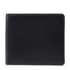 Portfel HUGO. Czarne portfele męskie Hugo, bez wzorów. Za 499.99 zł.