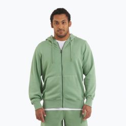 Bluza męska Pitbull Lancaster 2 Hooded Zip Sweatshirt. Zielone bluzy sportowe męskie PITBULL, l, bez wzorów, z bawełny, bez kaptura, na fitness i siłownię. Za 189.99 zł.