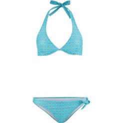Bikini na fiszbinach, zrównoważony produkt (2 części) bonprix zielony z nadrukiem. Bikini damskie marki NABAIJI. Za 74.99 zł.