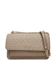 MICHAEL Michael Kors Torebka 30R5GC7L3V Beżowy. Brązowe torebki do ręki damskie MICHAEL Michael Kors, bez wzorów, ze skóry, wizytowe, bez dodatków. Za 979.99 zł.