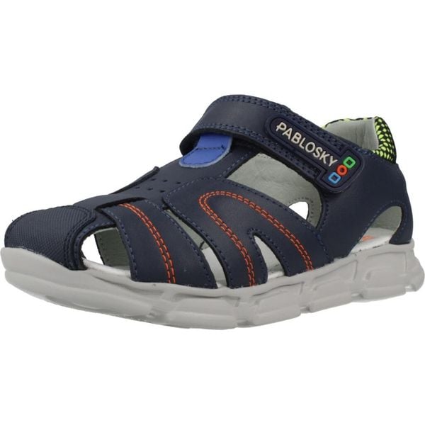 Sandały PABLOSKY 521520P Niebieski. Niebieskie sandały męskie Pablosky, z syntetyku, bez zapięcia. Za 235.99 zł.