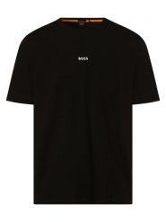 BOSS Orange T-shirt Mężczyźni Bawełna czarny, M. Czarne t-shirty męskie Boss Orange, m, bez wzorów, z bawełny, casualowe, bez kołnierzyka. Za 249.95 zł.