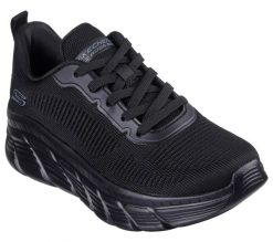 Buty sportowe damskie Skechers Bobs B Flex Hi Fly. Czarne obuwie sportowe damskie Skechers, bez wzorów, z materiału, trekkingowe. Za 390.00 zł.