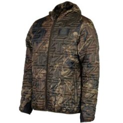 Kurtka Wędkarska Wiatroszczelna Nash Zt Climate Jacket Camo. Brązowe kurtki męskie Nash, s, bez wzorów, sportowe, bez kaptura. Za 559.99 zł.