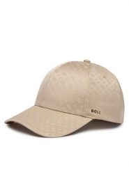BOSS Czapka z daszkiem Ari-M 50544410 Beżowy. Brązowe czapki i kapelusze damskie Boss, bez wzorów, z poliesteru. Za 299.99 zł.