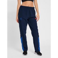 Damskie spodnie dresowe Hummel hmlPRO Grid. Niebieskie spodnie dresowe damskie Hummel, l, bez wzorów, z dresówki. Za 139.50 zł.