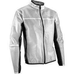 Kurtka rowerowa MTB męska Leatt RaceCover przeciwdeszczowa. Białe kurtki sportowe męskie LEATT, m, bez wzorów, rowerowe. Za 199.00 zł.