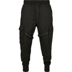 Spodnie Urban Classics tactical. Czarne spodnie materiałowe męskie Urban Classics, m, bez wzorów. Za 328.50 zł.