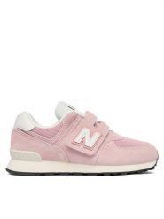 New Balance Sneakersy P5748O4 Różowy. Czerwone buty sportowe dziewczęce New Balance, bez wzorów, ze skóry, bez zapięcia. Za 299.99 zł.
