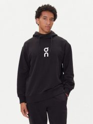 On Bluza Club Hoodie 1ME1003 Czarny Relaxed Fit. Czarne bluzy męskie On, m, bez wzorów, z bawełny, bez kaptura. Za 499.99 zł.