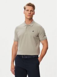 Beverly Hills Polo Club Polo P-SS26M-P42560 Szary Regular Fit. Szare koszulki polo męskie Beverly Hills Polo Club, m, bez wzorów, z bawełny, bez ramiączek. Za 150.99 zł.