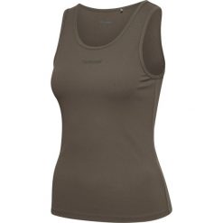 Biustonosz dla kobiet Hummel Prima. Brązowe obuwie sportowe damskie Hummel, bez wzorów, na fitness i siłownię. Za 254.00 zł.