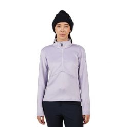 Kurtka narciarska 1/4 Zip damska Rossignol Diretta. Fioletowe kurtki snowboardowe damskie Rossignol, bez wzorów, bez kaptura, narciarskie. Za 570.00 zł.