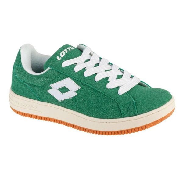 Męskie Skórzane Buty Sportowe Yarin. Białe trekkingi męskie Lotto, trekkingowe. Za 182.99 zł.