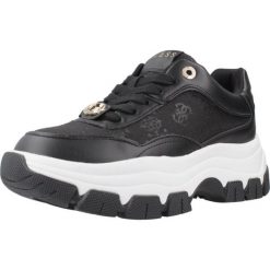 Buty GUESS FLFBRT ELE12 Czarny. Czarne obuwie sportowe damskie Guess, z aplikacjami, z syntetyku, trekkingowe. Za 637.62 zł.