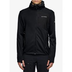 Bluza polarowa męska Vaude Monviso Fleece Jacket III. Czarne bluzy męskie Vaude, m, bez wzorów, z polaru, bez kaptura, trekkingowe. Za 346.49 zł.