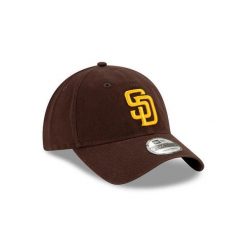 Czapka z daszkiem New Era San Diego Padres 9TWENTY MLB Core Classic. Brązowe czapki i kapelusze męskie New Era, bez wzorów, sportowe. Za 186.50 zł.