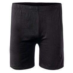 Szorty Martes Essentials Moen. Czarne krótkie spodenki sportowe męskie MARTES ESSENTIALS, bez wzorów, na fitness i siłownię. Za 67.47 zł.