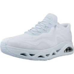 Buty SKECHERS SLIP - INS UNO GLIDE STEP AIR GLIDERS Niebieski. Niebieskie trampki i tenisówki damskie Skechers, bez wzorów, z materiału, bez zapięcia. Za 351.99 zł.