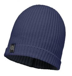 Czapka dla dorosłych Buff Knitted Basic. Niebieskie czapki i kapelusze męskie Buff, na jesień, bez wzorów, z dzianiny. Za 97.45 zł.