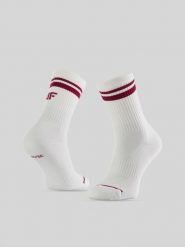 4F Skarpetki tenisowe długie (2-pack) damskie - białe 39-42. Białe skarpety damskie 4f, bez wzorów. Za 39.99 zł.