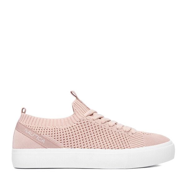 Tenisówki Nautica. Czerwone trampki i tenisówki damskie Nautica, bez wzorów, bez zapięcia. Za 149.99 zł.