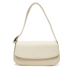 Torebka DeeZee. Białe torebki do ręki damskie DeeZee, bez wzorów, klasyczne, bez dodatków. Za 99.99 zł.