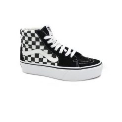 Tenisówki Vans Model Sk8-hi Platform 2.0 Kolor Czarny. Czarne obuwie sportowe damskie Vans, bez wzorów, z gumy, bez zapięcia. Za 611.00 zł.